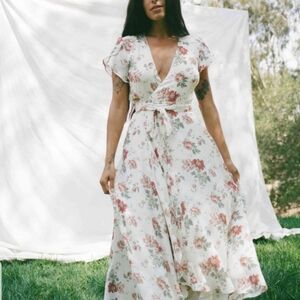 Christy Dawn Wrap Dress